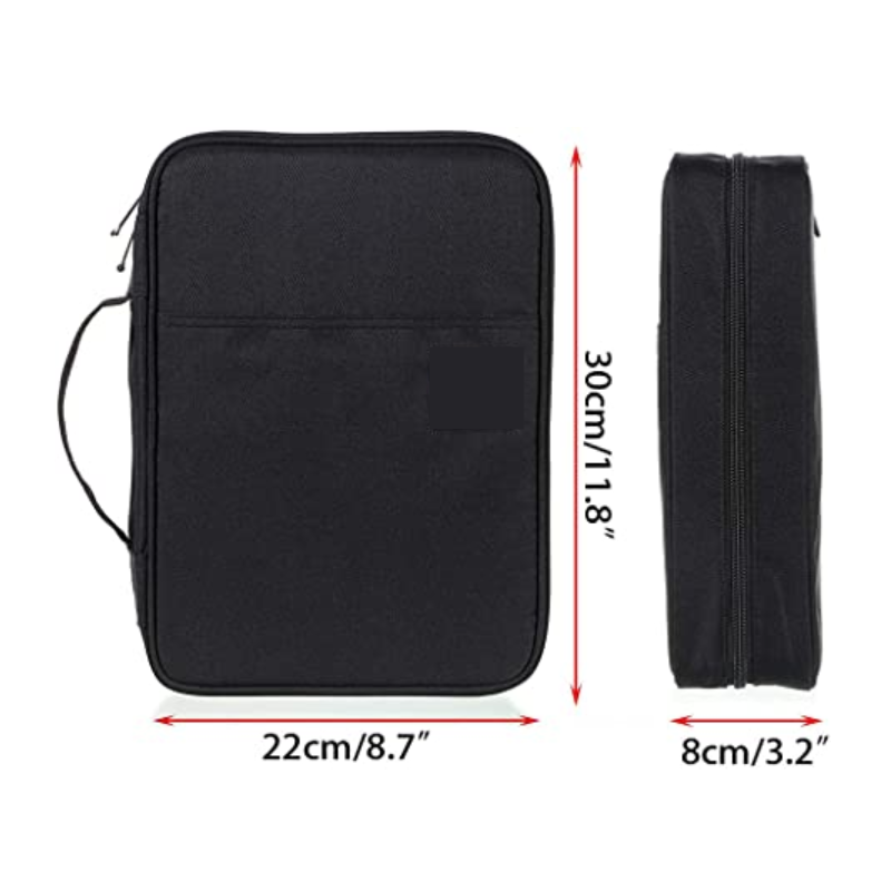 Custom Canvas Zipper Pencil Bag Case