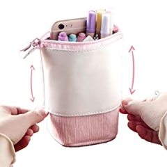 Pop Up Pencil Case Telescopic Pen Holder