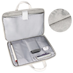 Custom Logo Leather Laptop Bag