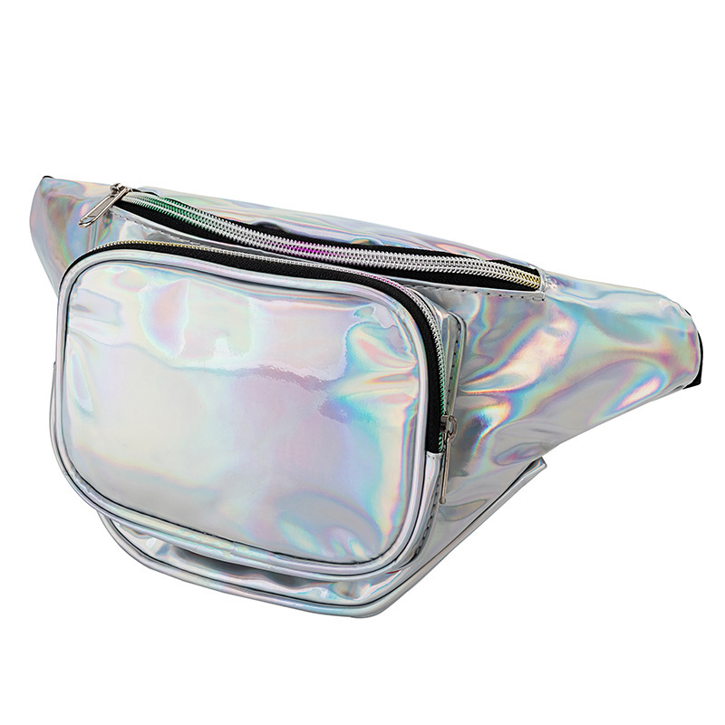PU Laser Waist Bum Bag