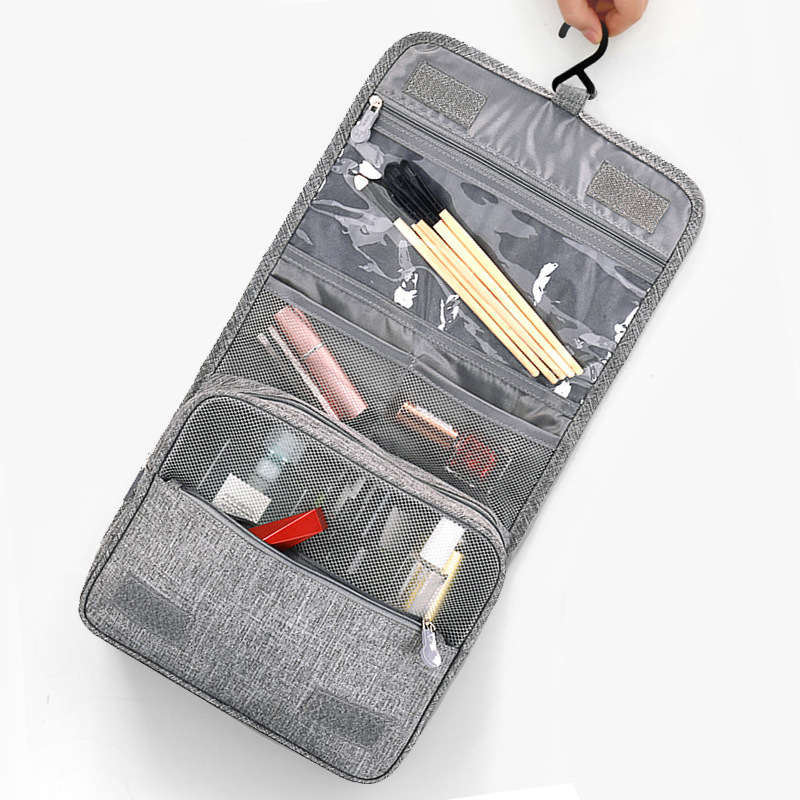 Makeup Brushes Bag with Hanging Hook