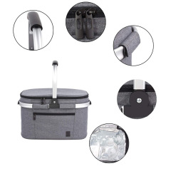 Insulated Lunch Basket Bag