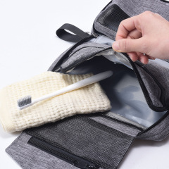 Foldable Cosmetic Bag Hanging Hook Makeup Bag