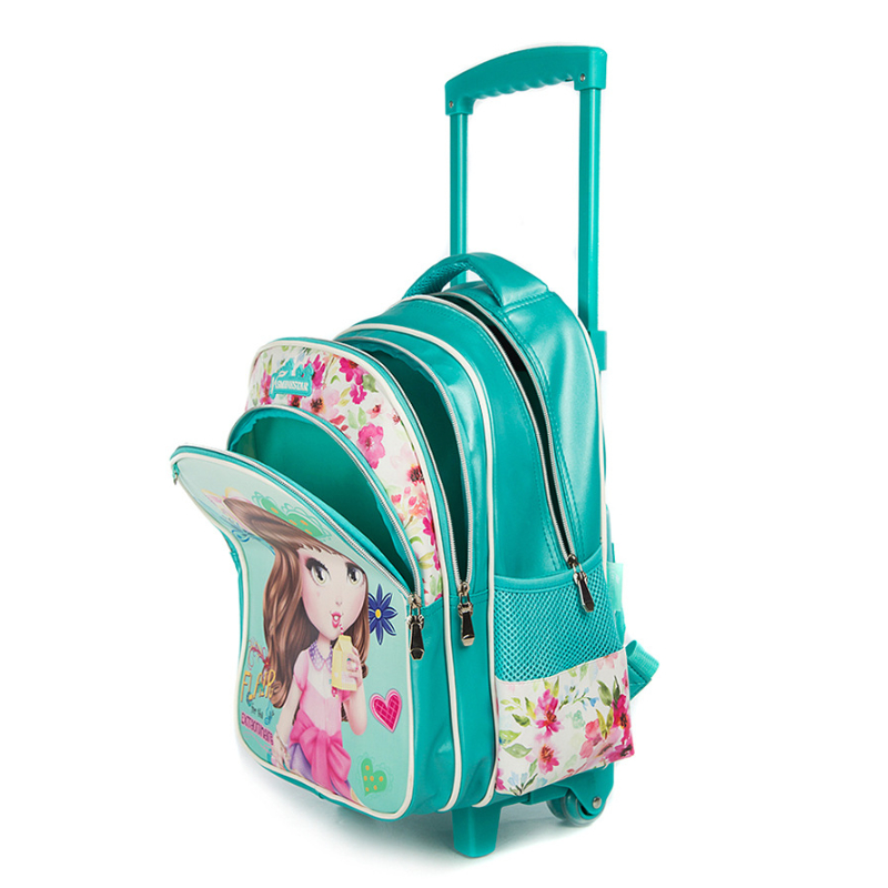School Bags with Trolley Wheeled
