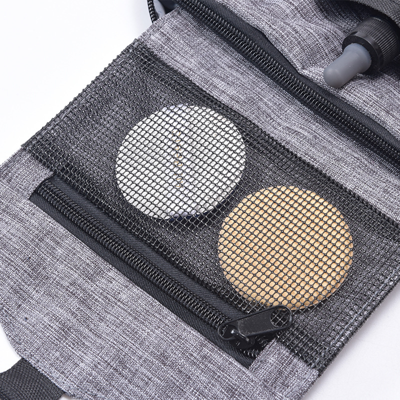 Foldable Cosmetic Bag Hanging Hook Makeup Bag