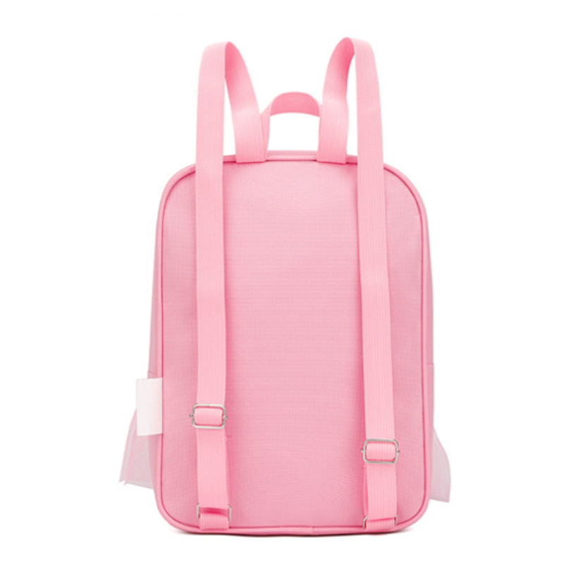 Pink Ballet Lace Tutu Backpack