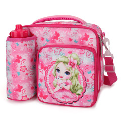 Kids Unicorn Lunch Tote Bag with Bottle Holder
