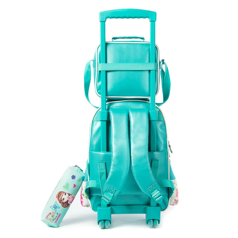 School Bags with Trolley Wheeled