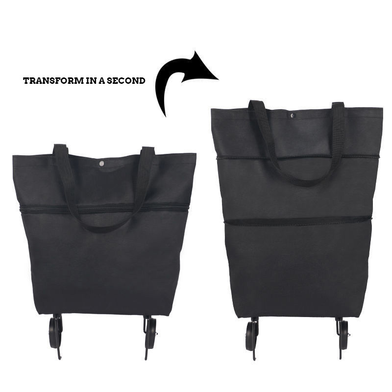 Reusable Foldable Shopping Trolley Bags