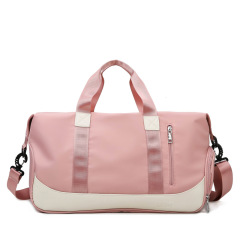 Large Pocket Pink Fitness Gym Bag