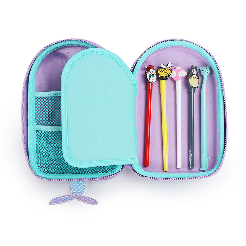 Smiggle Hardtop 3D Eva Mermaid Pencil Case