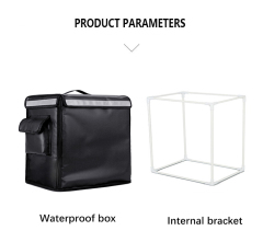 100 Liter Motorcycle Thermal Bag Pizza Delivery