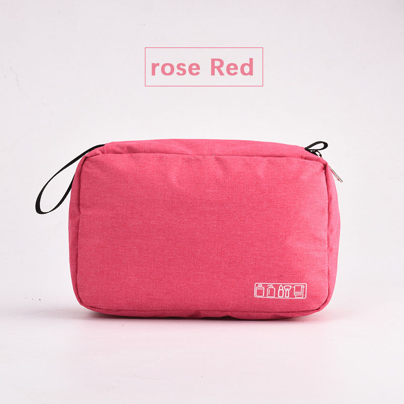 Foldable Cosmetic Bag Hanging Hook Makeup Bag