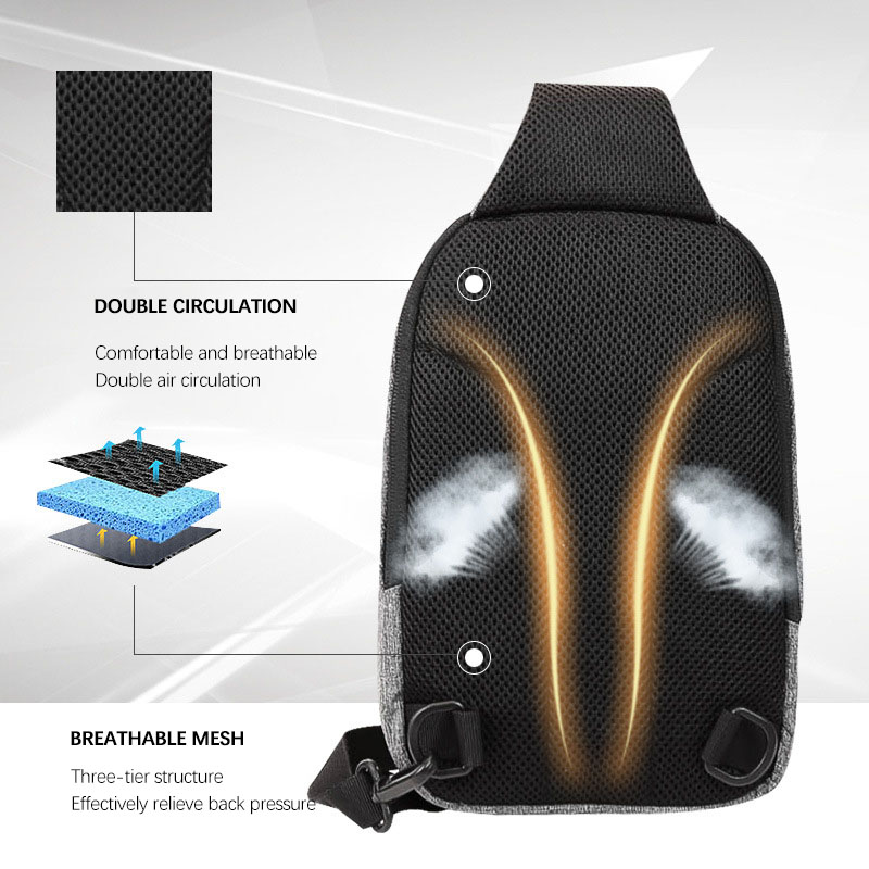 Mens Sling Bags Crossbody