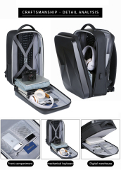 Hard Shell Motorcycle Laptop Backpack