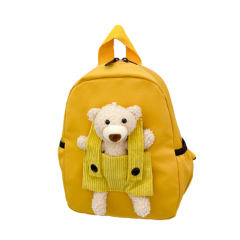 Cartoon Bear Toy Schoolbags