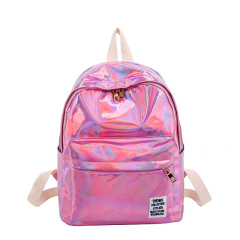 Shiny Holographic Girls Backpack