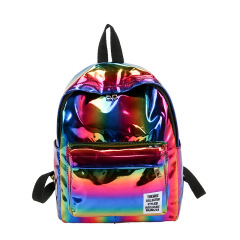 Shiny Holographic Girls Backpack