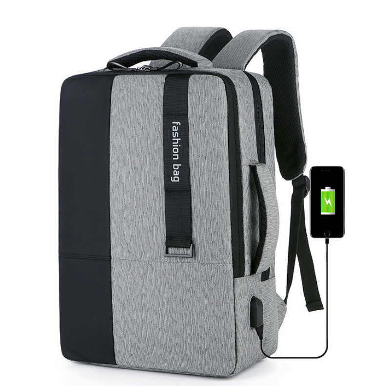 USB Charging Hole Business Bag