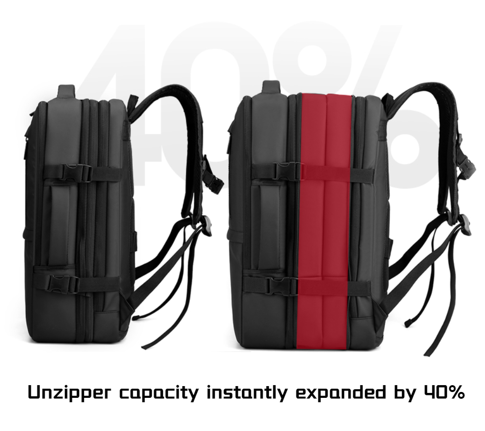Water-Repellent Gaming Expand Laptop Bag