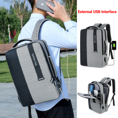 USB Charging Hole Business Bag