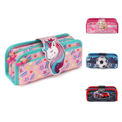 Multiple Pockets Pencil Pouch Bag