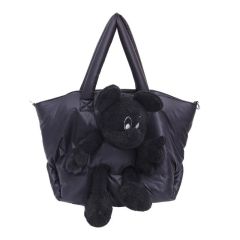 Autumn Winter Bear Tote Handbag