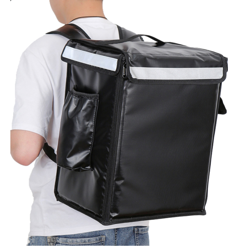 43L Reflective Cooler Delivery Backpack