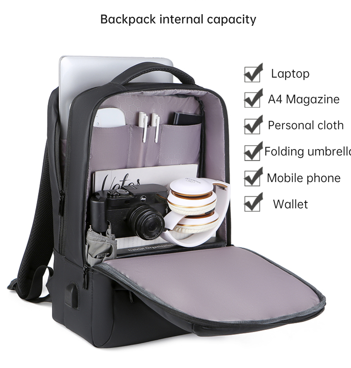 Travelling Anti-theft Smart Laptop Bag