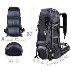 Solar Charged Hiking Backpack