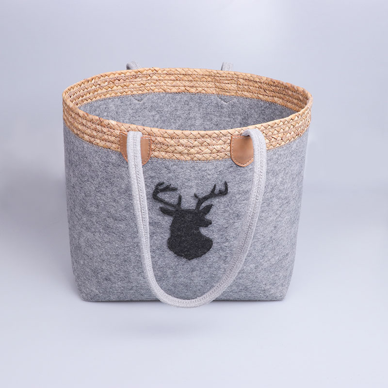 Felt Shopping Tote Bag
