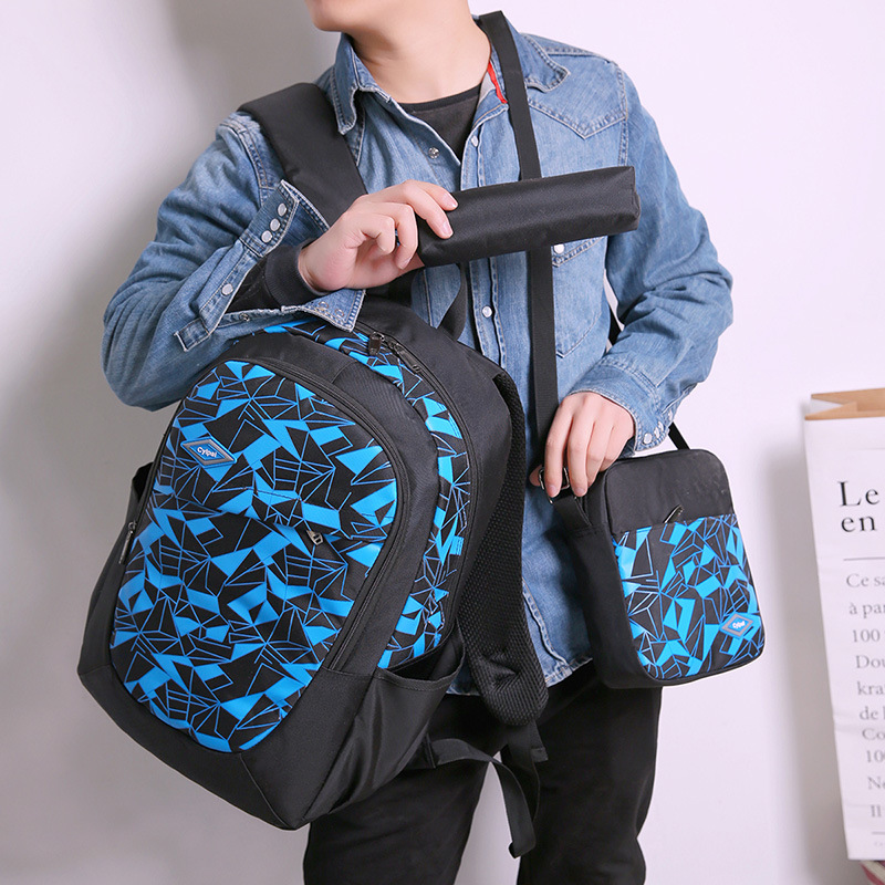 Geometry Unisex College School Bag