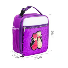 Sequins Thermal Lunch Bag