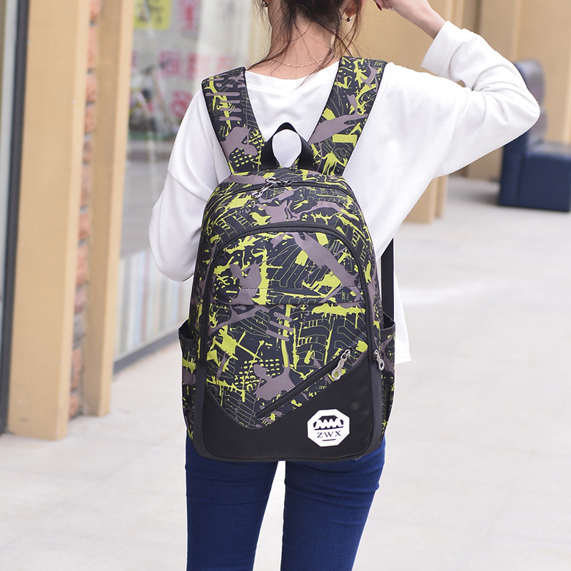 Usb Charging Backpack Messenger Sets