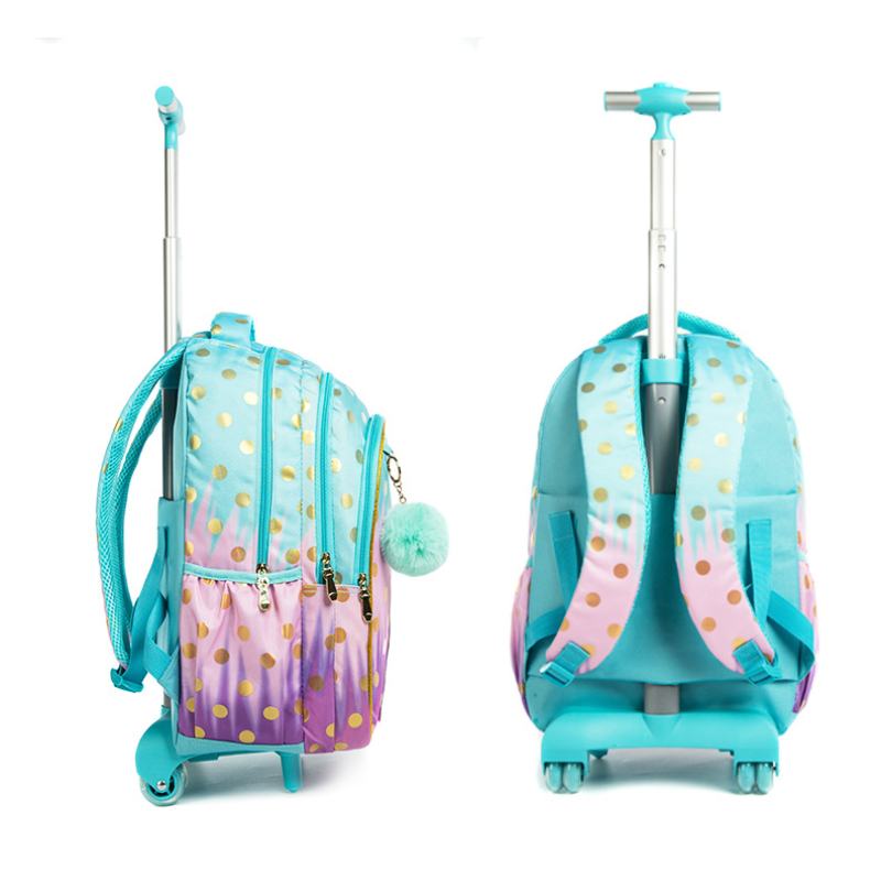 Rolling Backpack with Wheels