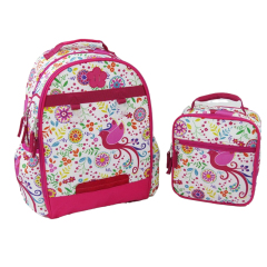 Printed Backpack Set