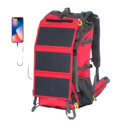 Solar Charged Hiking Backpack