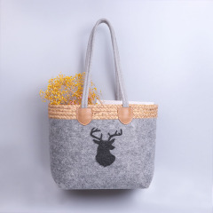 Felt Shopping Tote Bag
