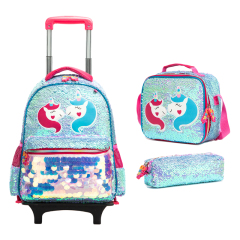 Detachable Trolley School Bags
