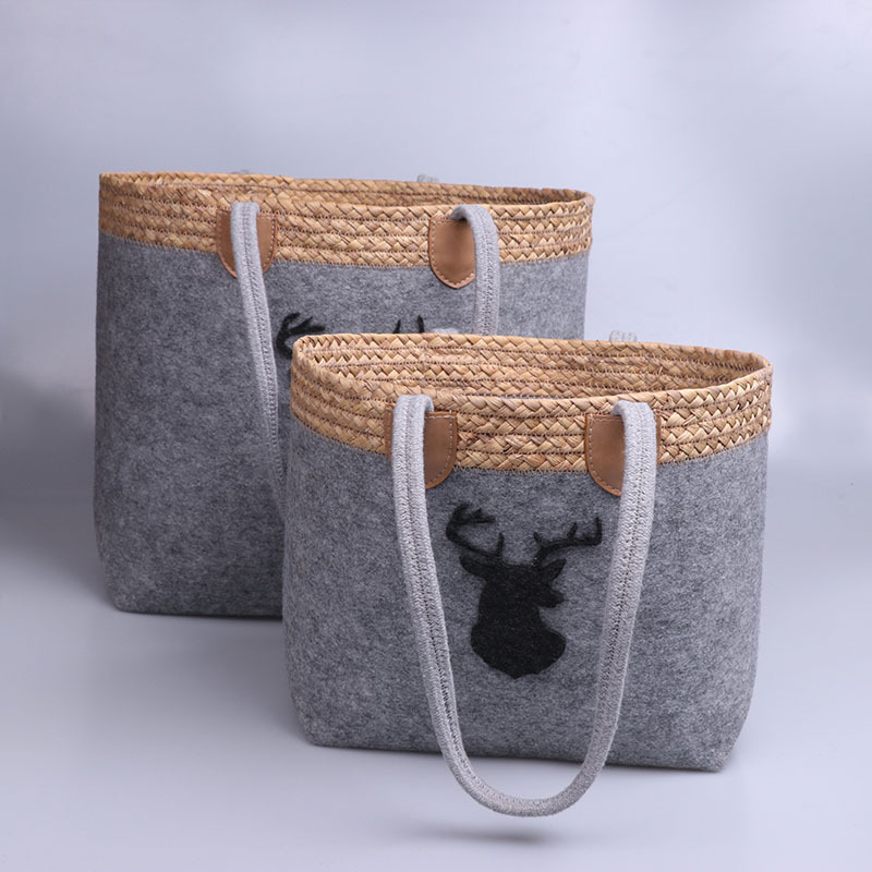 Felt Shopping Tote Bag