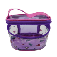 Kids Transparent PVC Cosmetic Bag
