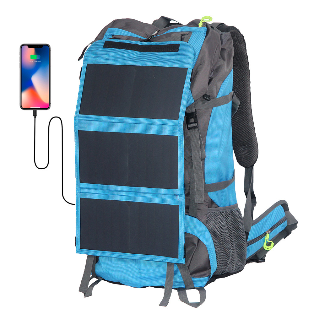 Solar Charged Hiking Backpack