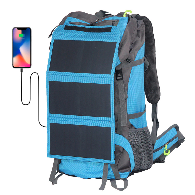 Solar Charged Hiking Backpack
