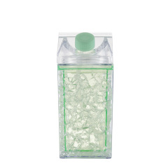 AS Square Double Layer Water Bottle