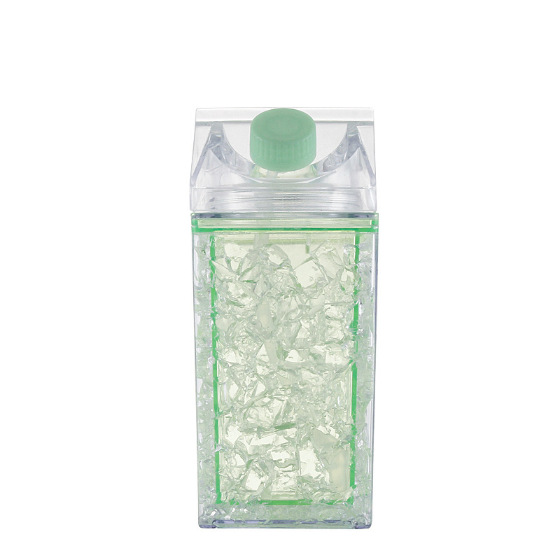 AS Square Double Layer Water Bottle