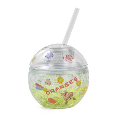 13 oz Spherical Sippy Cup Drinking Bottles