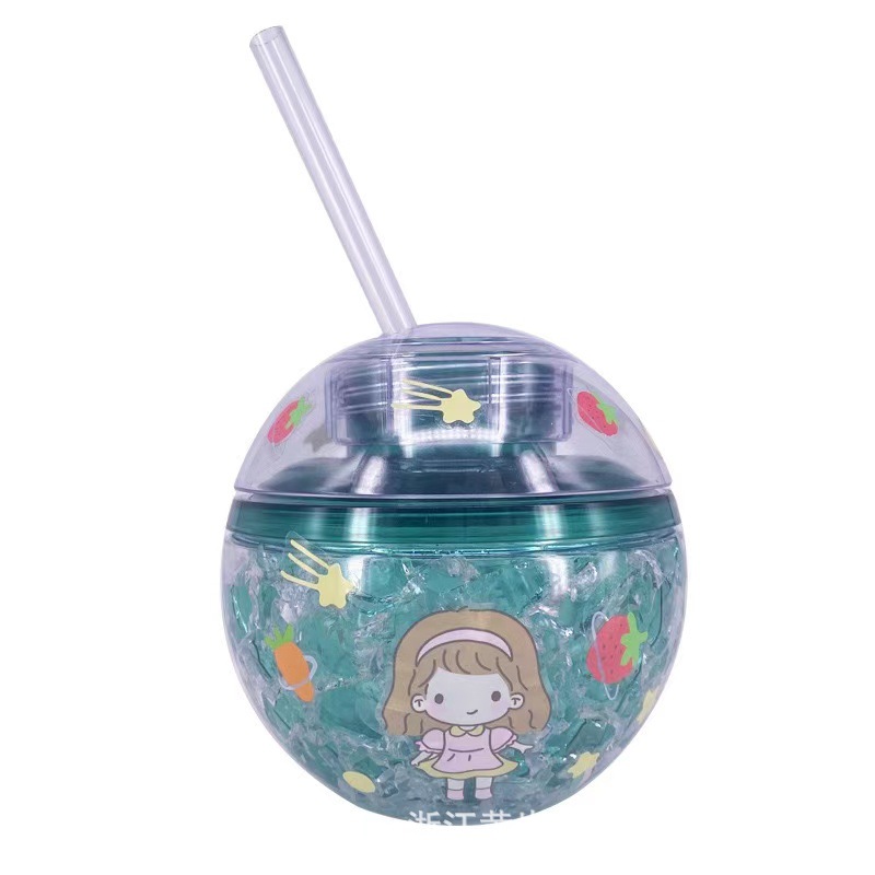 13 oz Spherical Sippy Cup Drinking Bottles