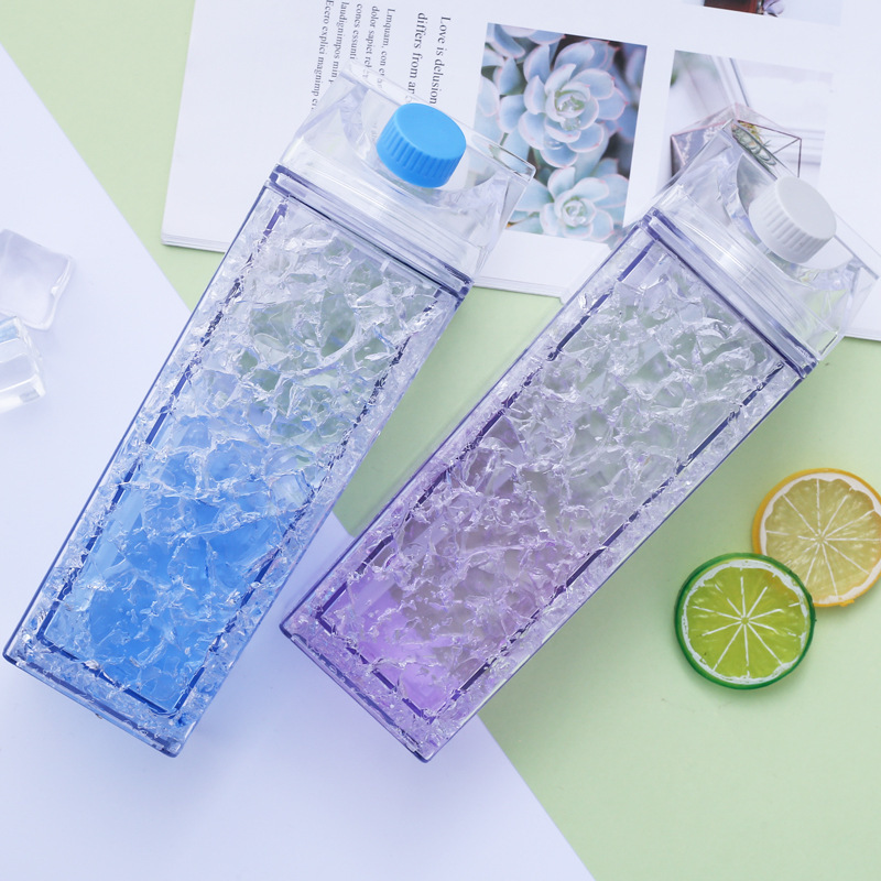 AS Square Double Layer Water Bottle