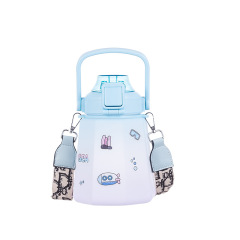 Frosted Gradient Potbelly Cup Bottle