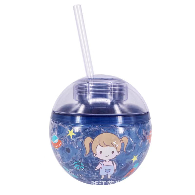 13 oz Spherical Sippy Cup Drinking Bottles